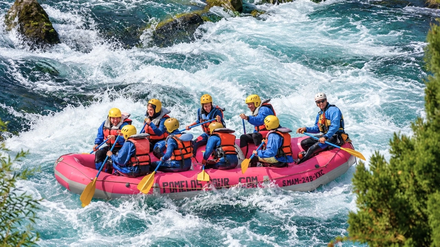 Rafting Río Chimehuin a la Mañana S. M. de los Andes