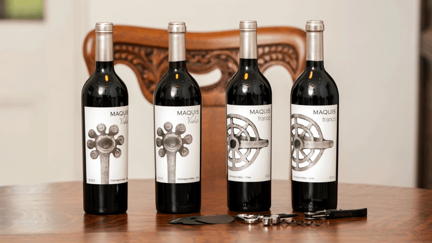 Cata de Vinos Íconos en Viña Maquis