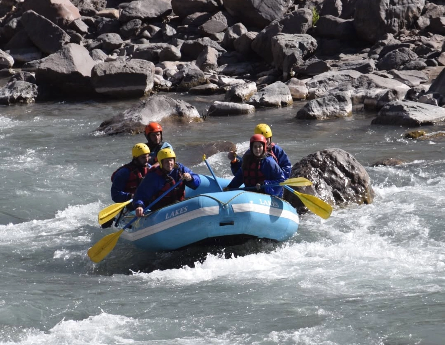 Rafting Potrerillos + Terma y Tirolesa en Cacheuta