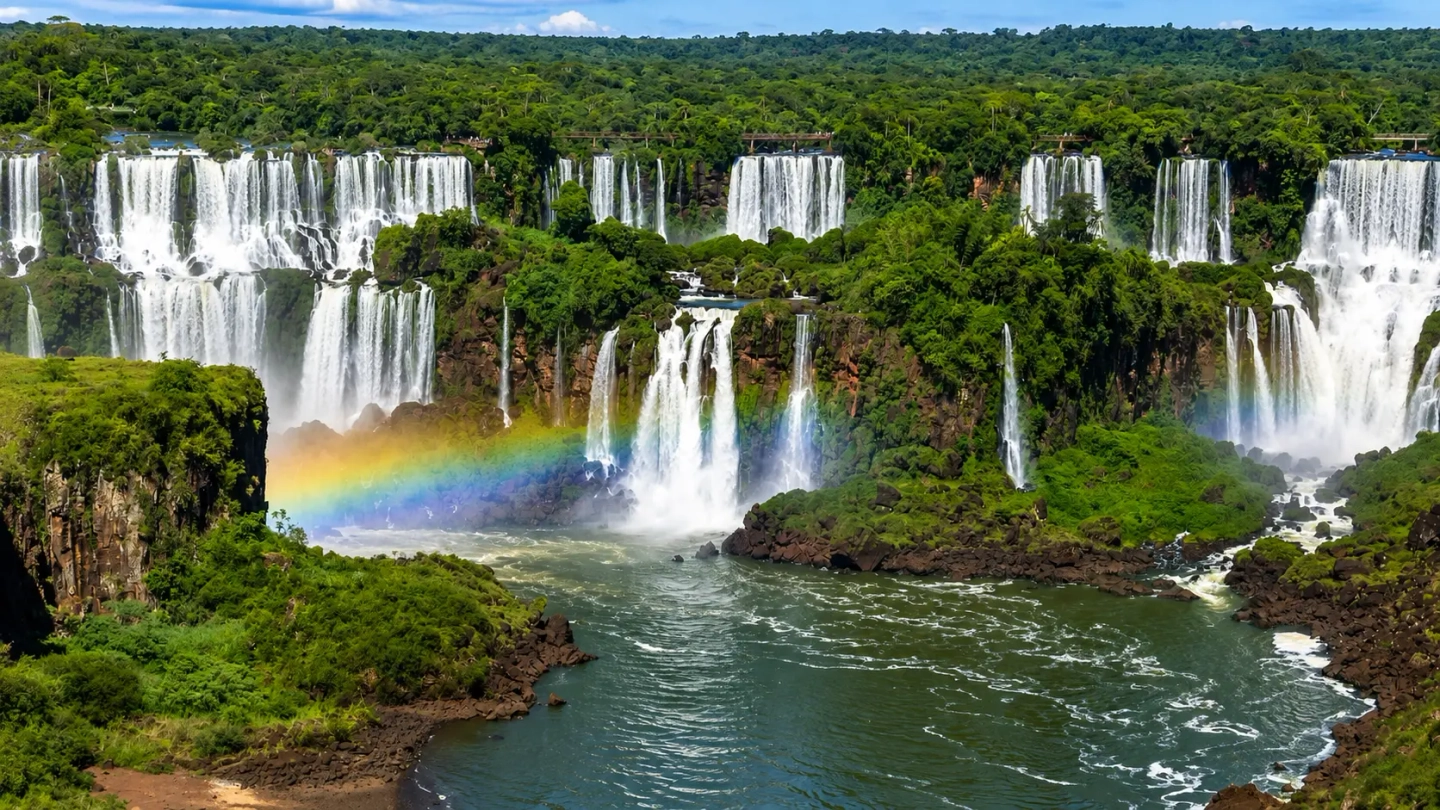 Entrada a Cataratas Brasileñas en Foz do Iguaçu