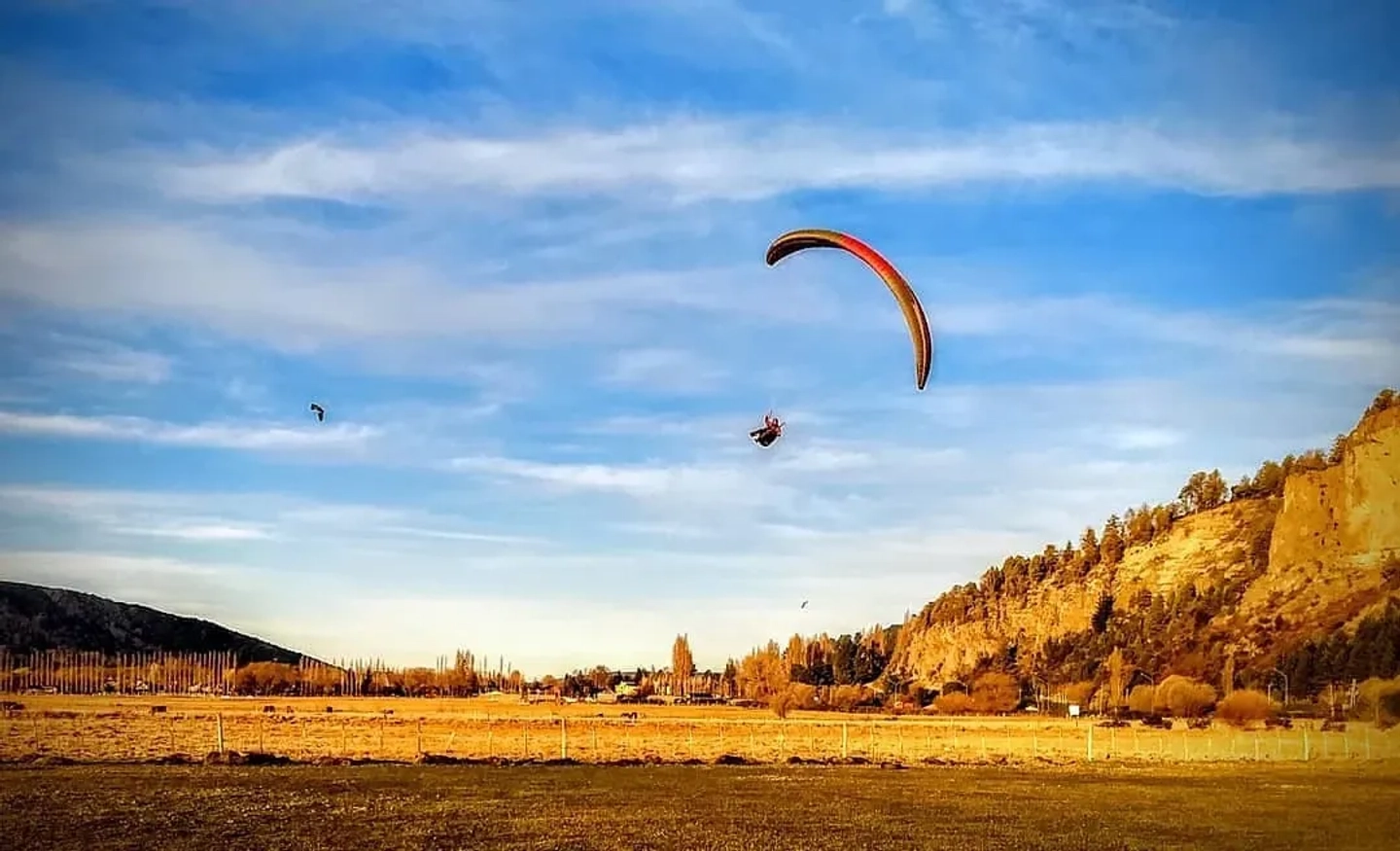 Vuelo en Parapente desde el Cipresal (300 mts)