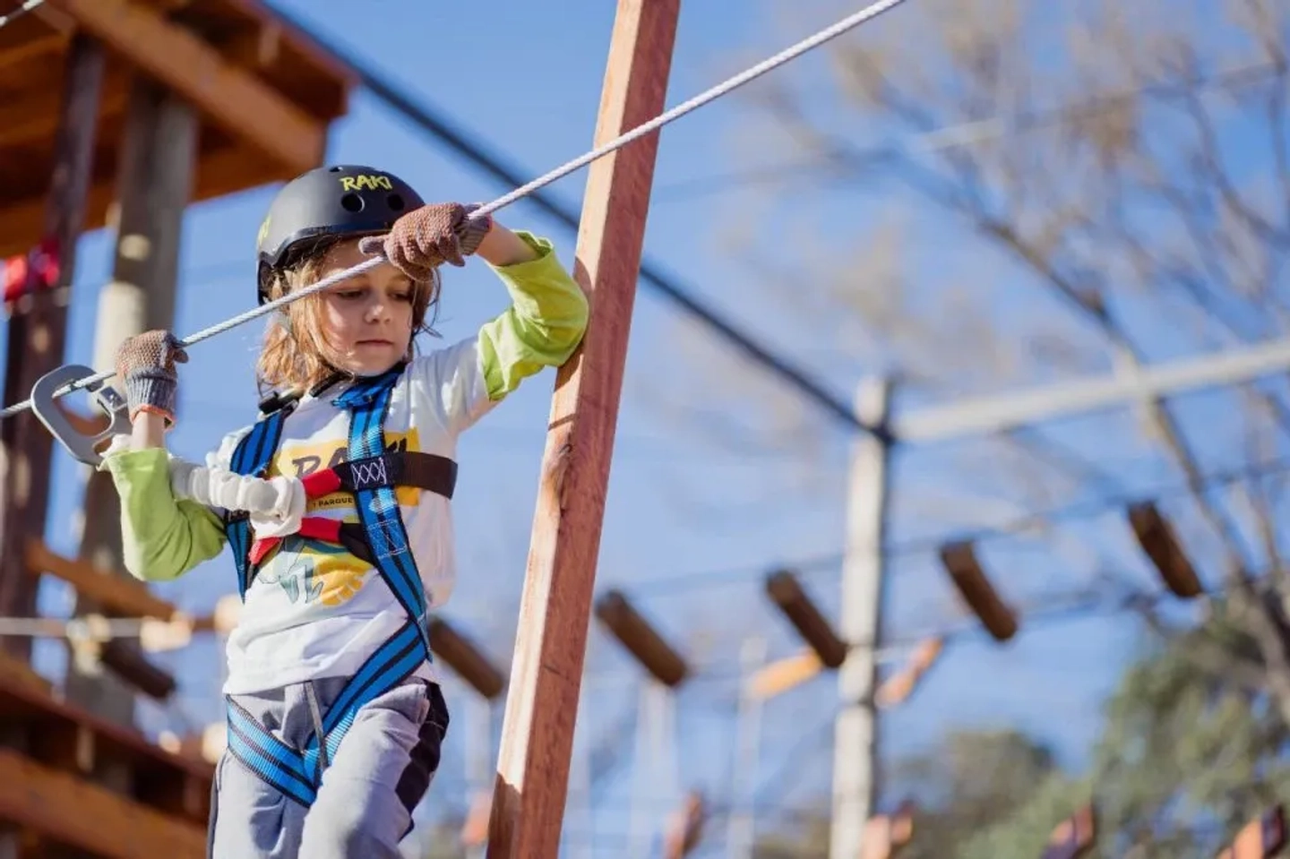 Raki Parque Aéreo KIDS de 4 a 6 años