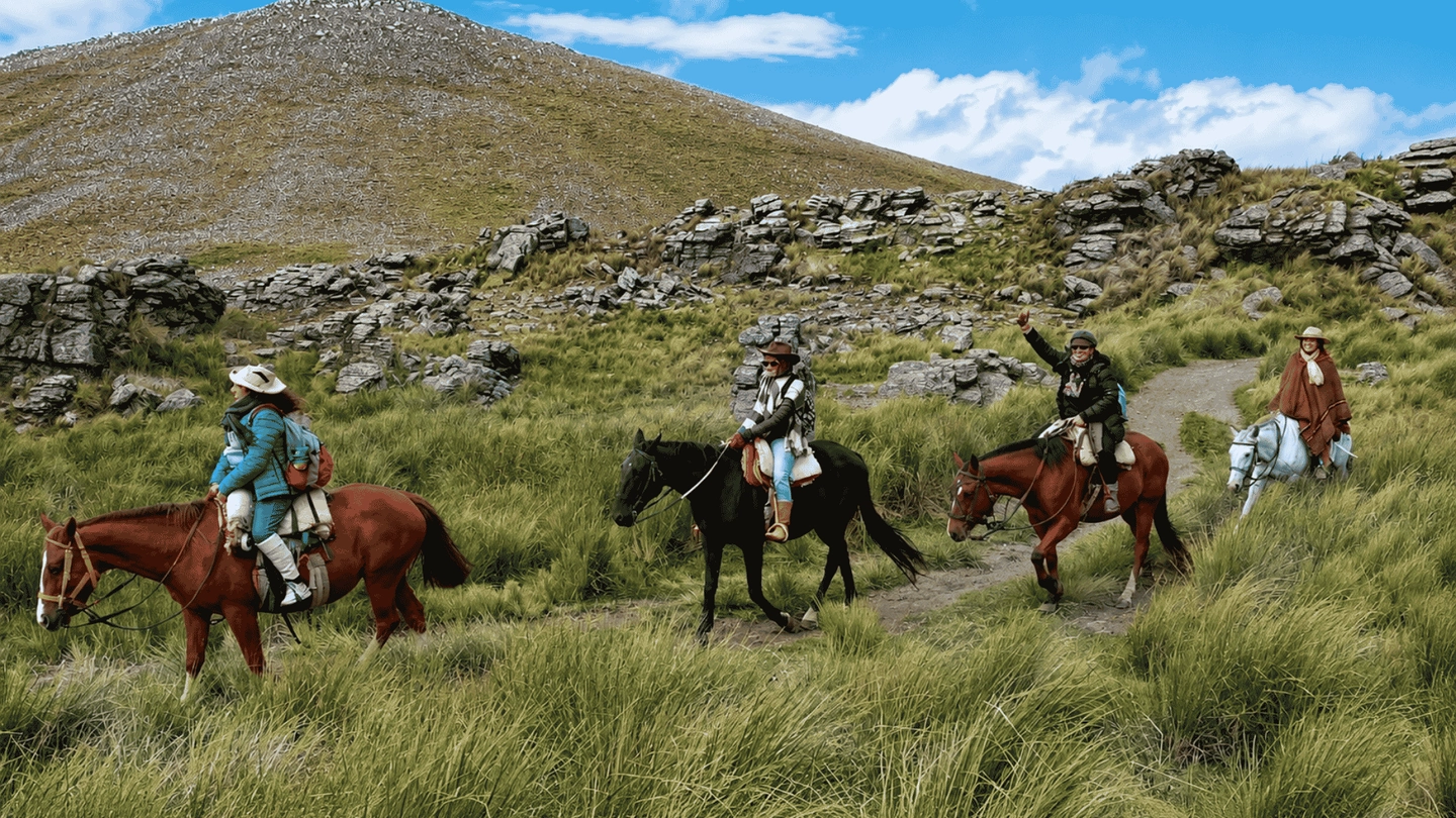 Aventura a Caballo en las Sierras de Merlo