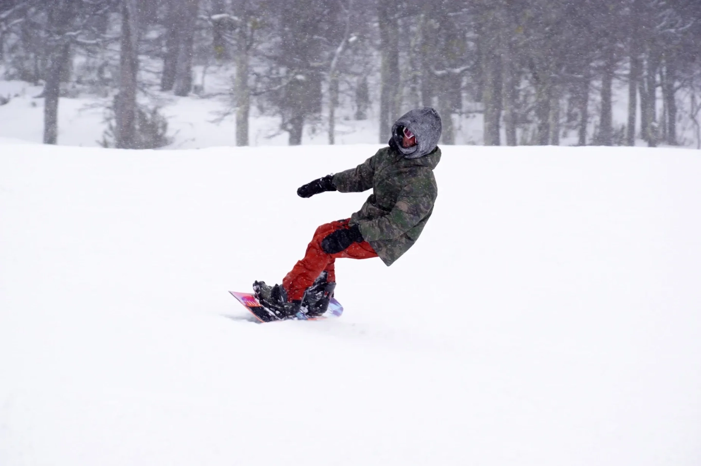 Bautismo Snowboard en Laderas Cerro Perito Moreno