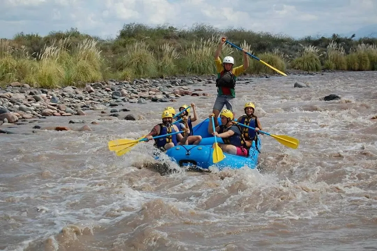 Rafting Superior en el río Tunuyán en Valle de Uco