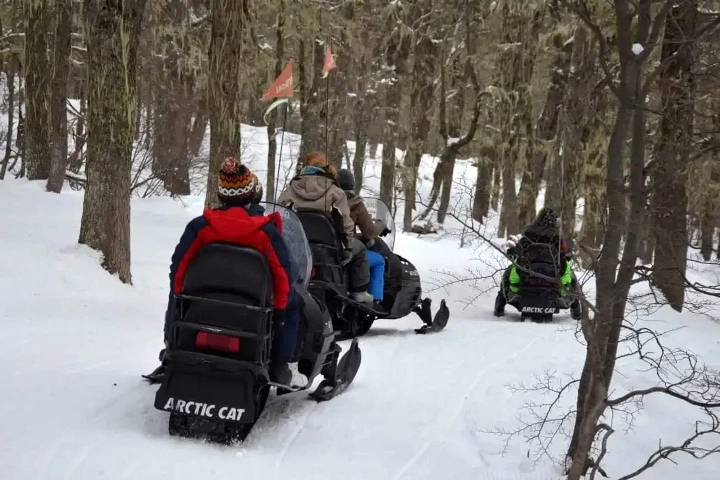 Paseo en Moto de Nieve en Cerro Chapelco