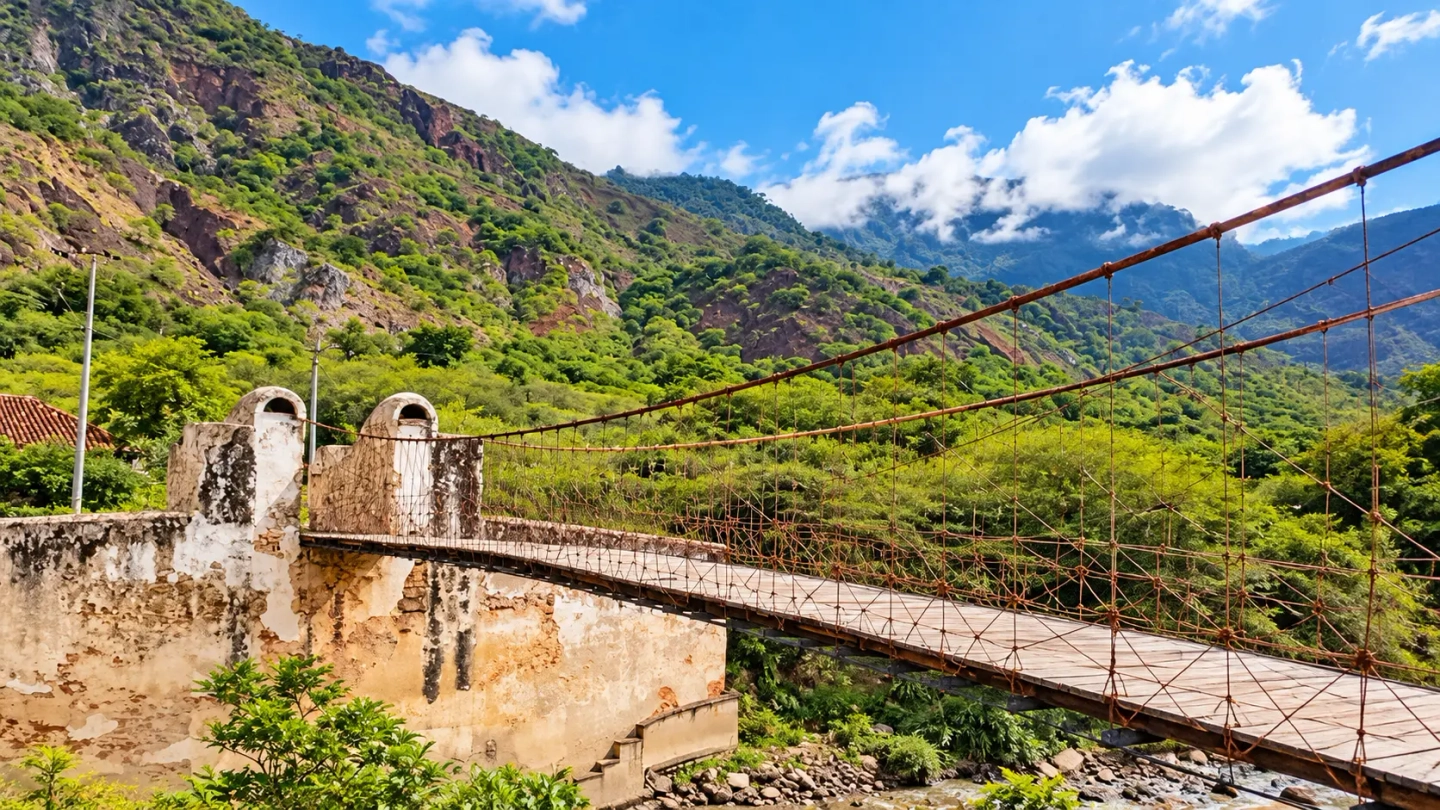 Desde Bucaramanga: Tour a Jordán con Puente Lenguerke y Shangrilá
