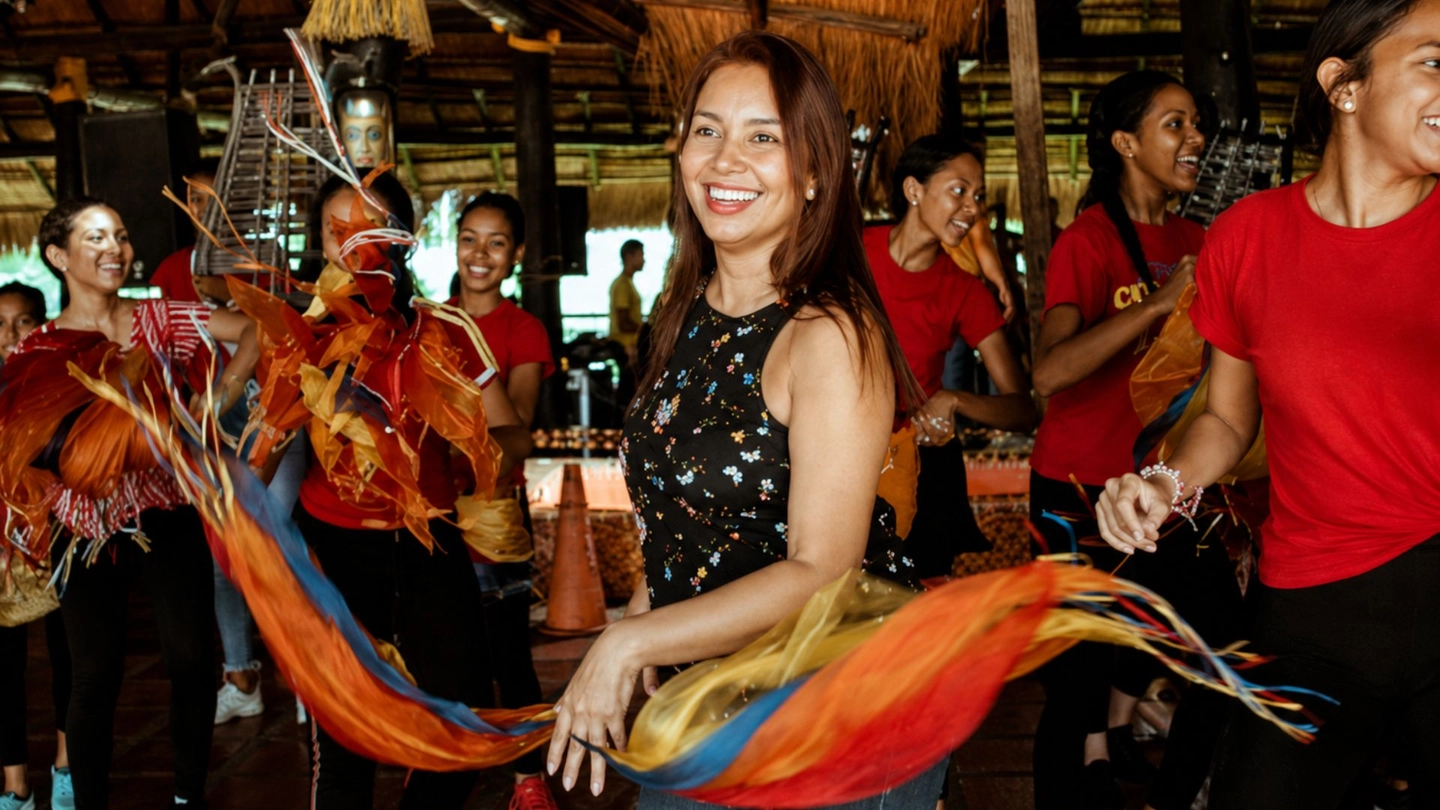 Un día como artista del caribe