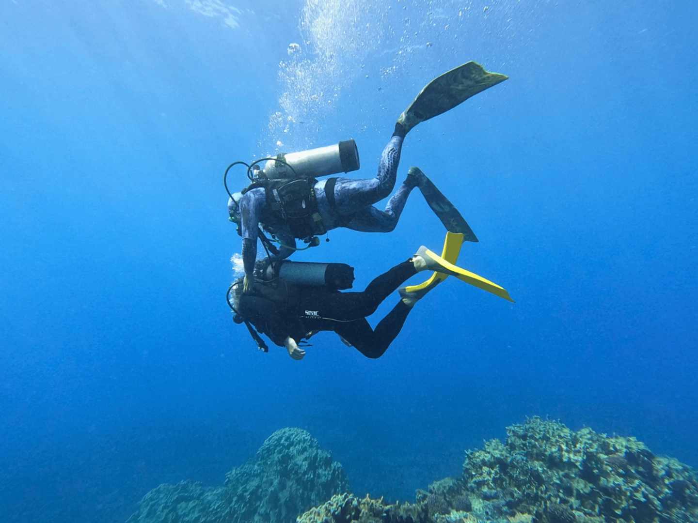 Clases de buceo en Rapa Nui