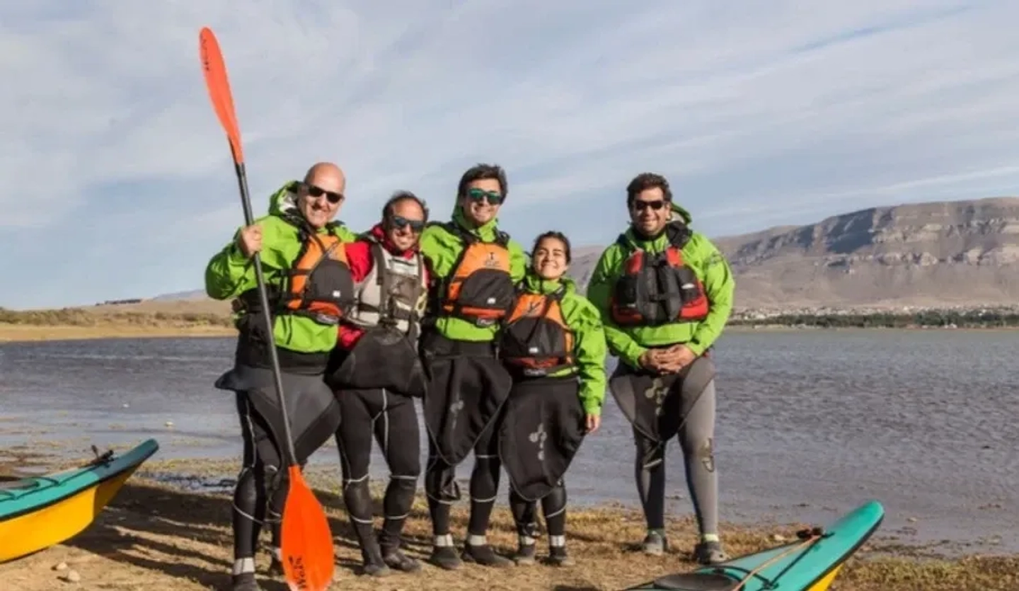 Kayak en Lago Argentino y Bahía Redonda