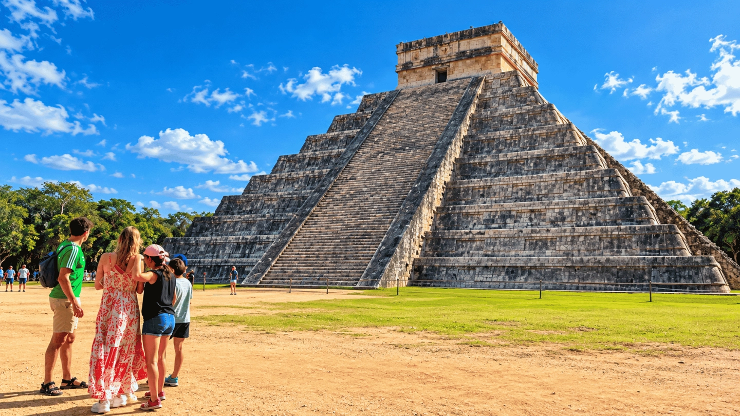 Boleto sin filas a Chichén Itzá con todos los impuestos incluidos