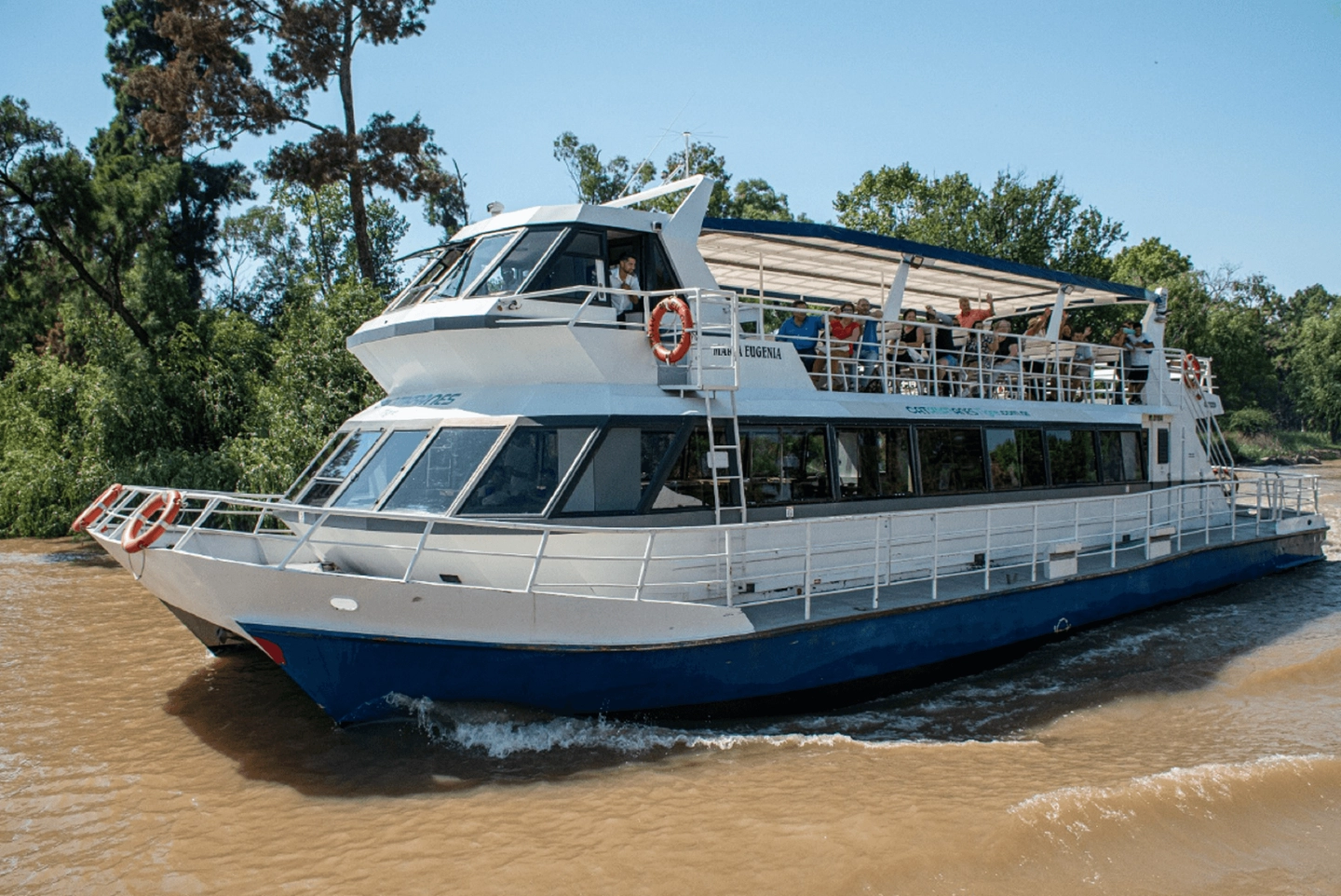 Ticket Navegación en Catamarán por Delta del Tigre.