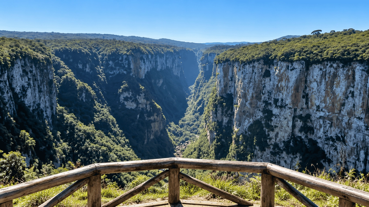 Excursão ao cânion do Itaimbezinho