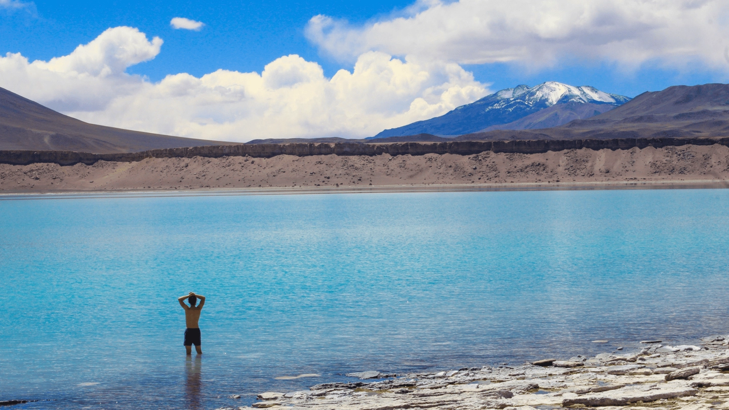 Full Day Laguna Verde y sus termas, Mirador Ojos del Salado