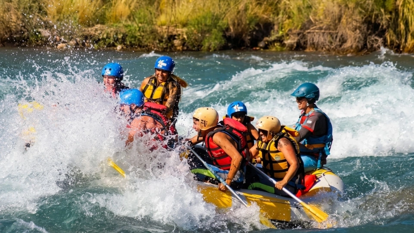 Rafting Intenso en el Río Mendoza en Potrerillos