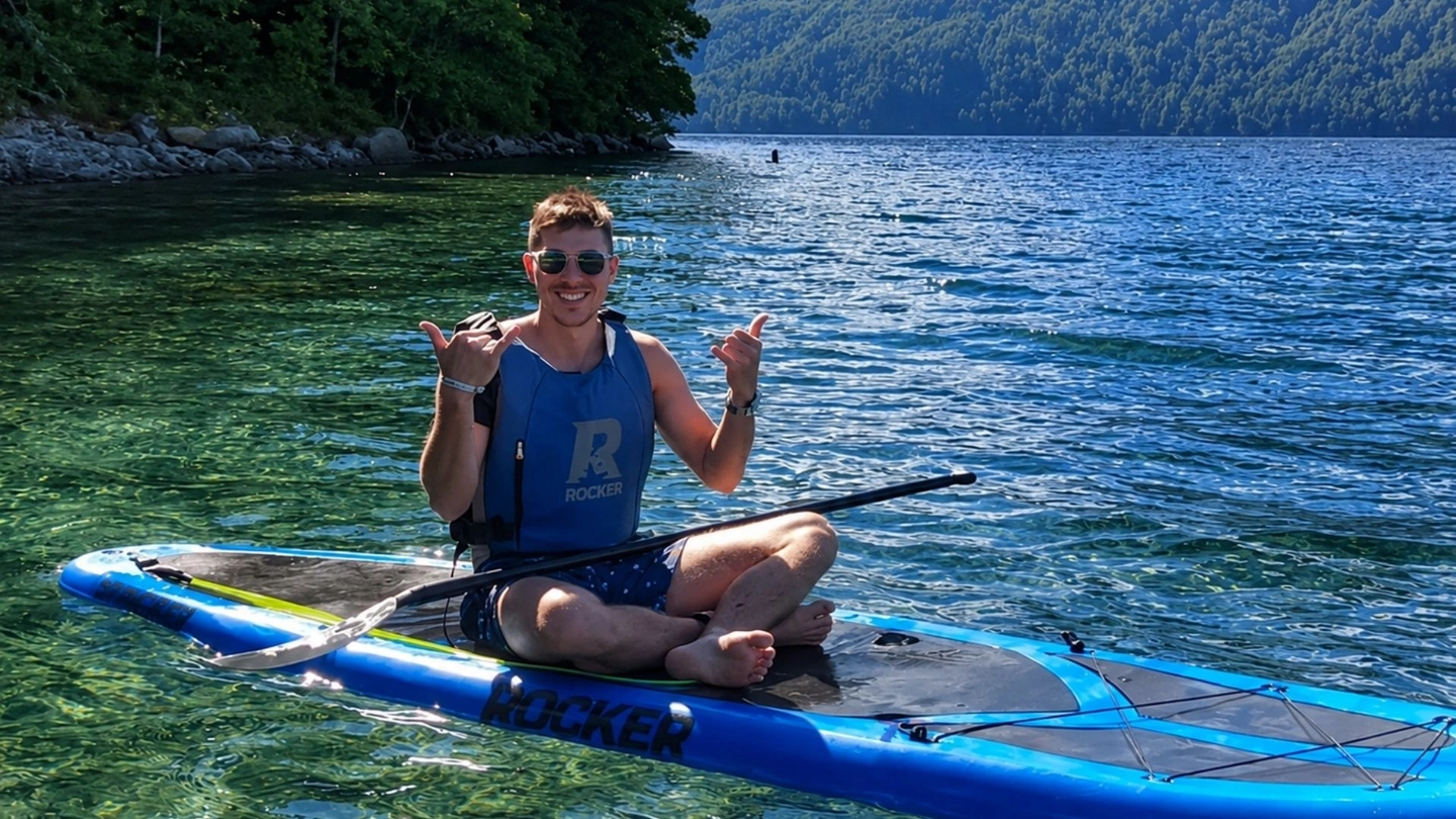 Travesía en SUP Medio Día por el Lago Traful
